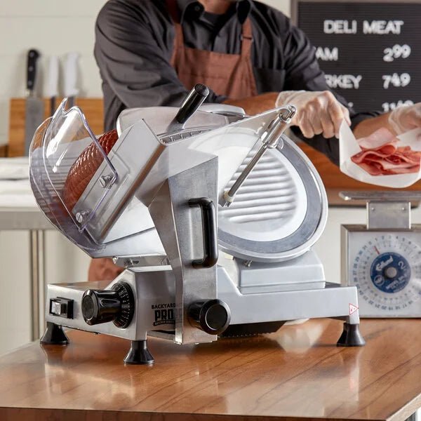 Butcher Series 12″ Manual Gravity Feed Meat Slicer - Image 4
