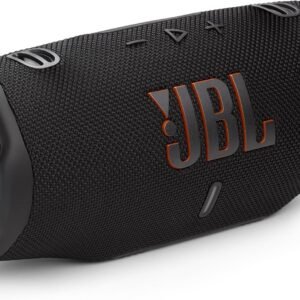 JBL Charge 6 Portable Bluetooth Speaker, Waterproof, Drop-Proof – Black | Long Battery Life Up To 28 Hours, Quick Charging, Built-In Powerbank, Weatherproof For Outdoor, Poolside, And Shower Use