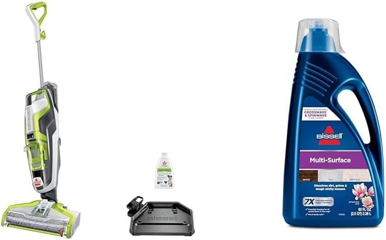 Bissell Crosswave Turbo Vacuum Mop All in One Wet and Dry Vac Combo Hard Floor & Area Rug Cleaner, 3888A - Image 2