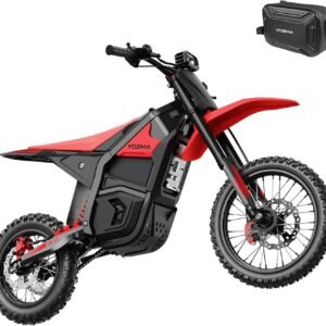 Yozma IN10 Off-Road Electric Mini Dirt Bike for Teens & Adults, 2600W Electric-Motorcycle with 1123.2AH Removable Battery Ebike, Dual Hydraulic Brakes and Suspensions Mountain E Dirt Bike