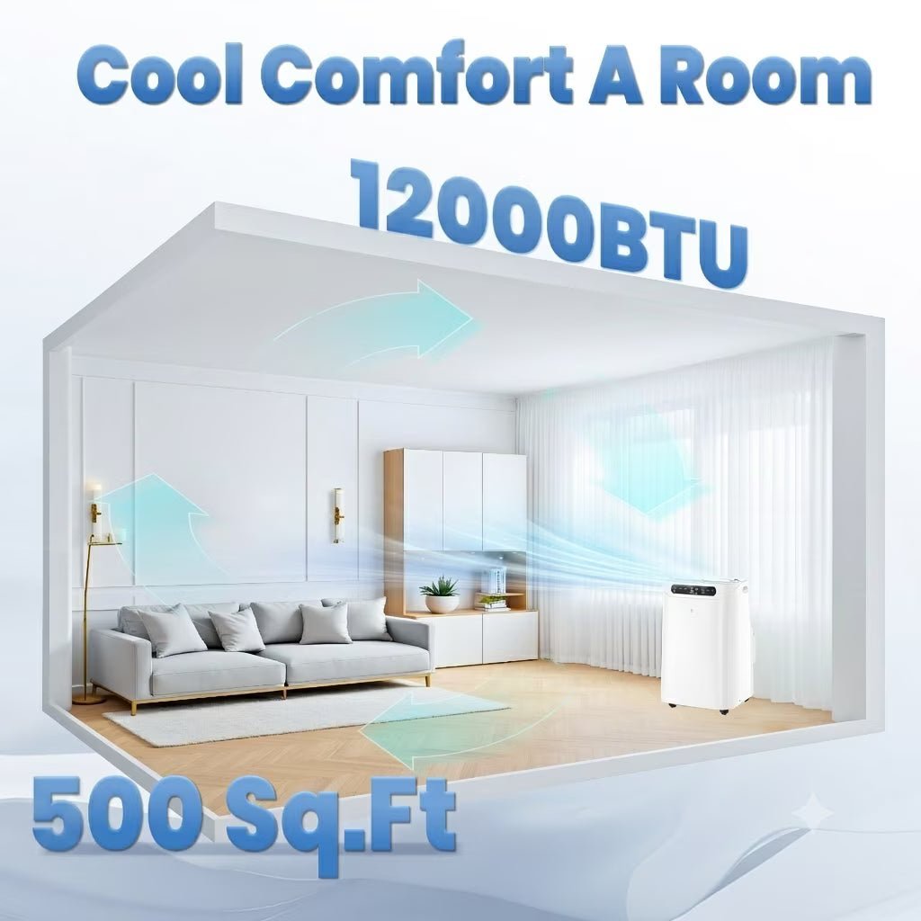 12000 BTU Portable Air Conditioners Cools up to 500 Sq. Ft. - Image 3