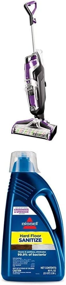 Bissell Crosswave Turbo Vacuum Mop All in One Wet and Dry Vac Combo Hard Floor & Area Rug Cleaner, 3888A - Image 18