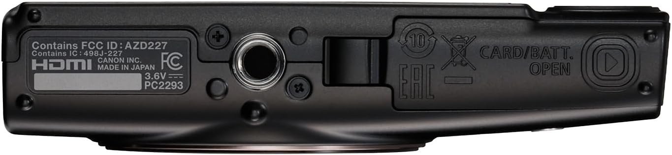 Canon PowerShot ELPH 360 HS A Black - Image 2