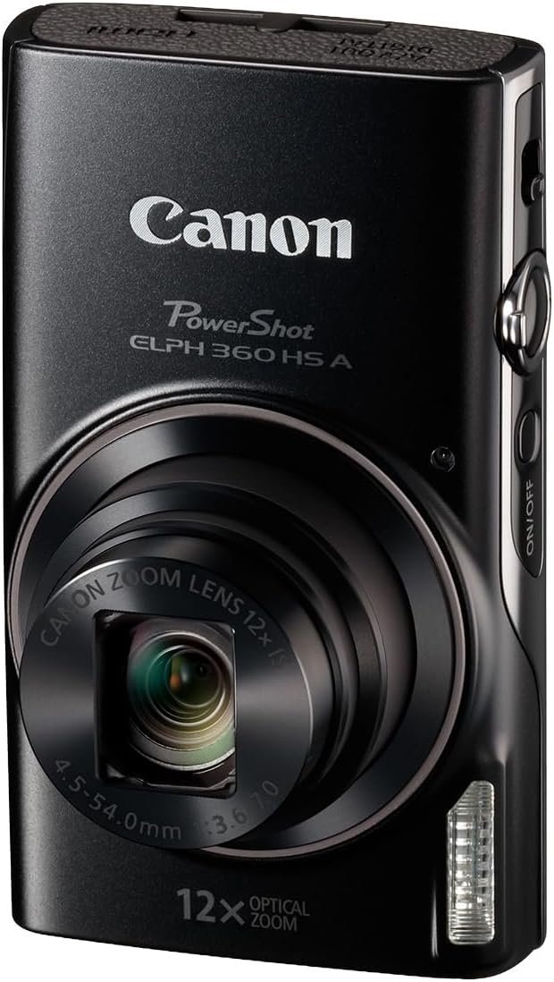Canon PowerShot ELPH 360 HS A Black - Image 8