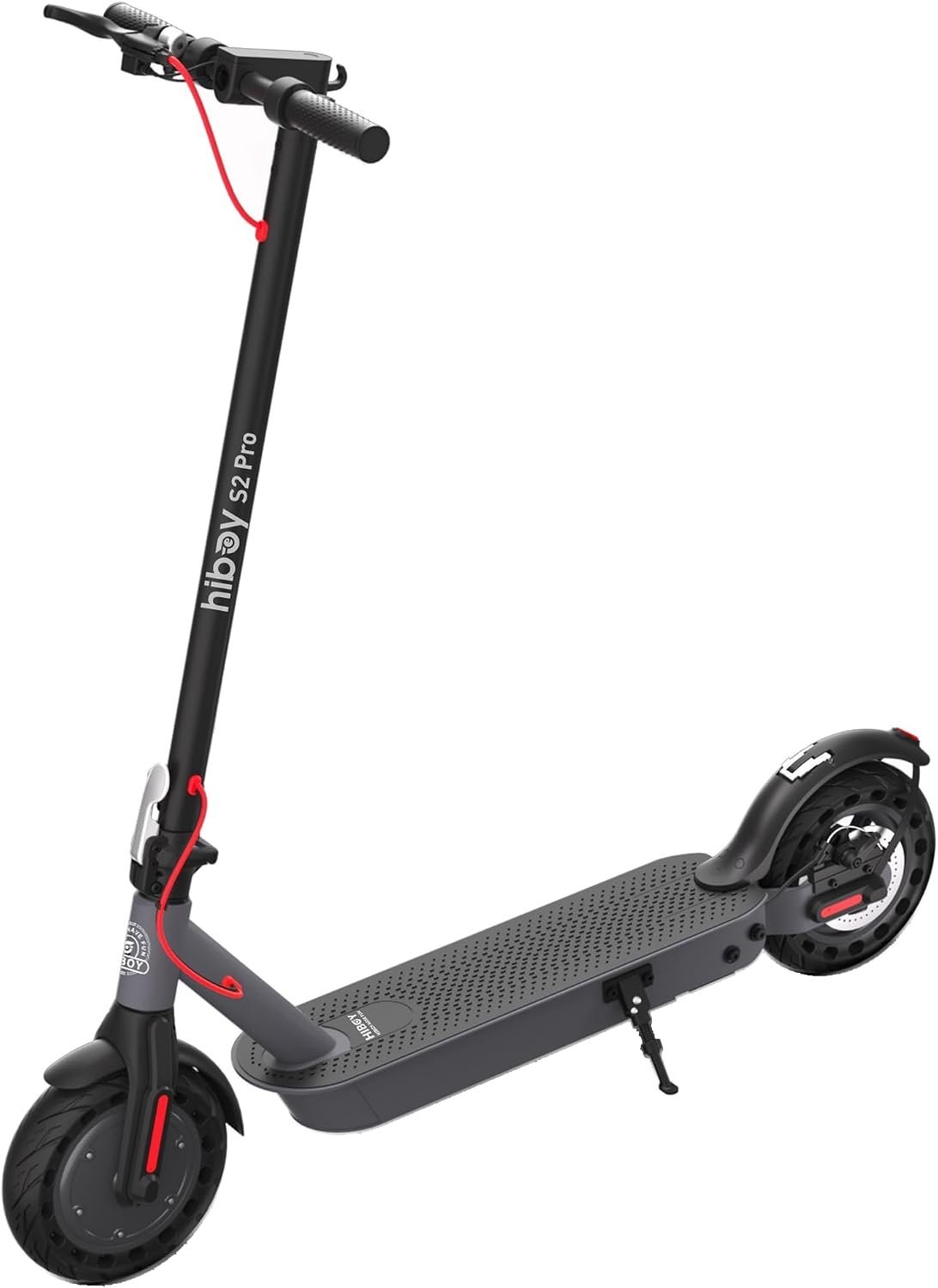 Hiboy S2 Pro Electric Scooter, 500W Motor, 10″ Solid Tires, 25 Miles Range, 19 Mph Folding Commuter Electric Scooter for Adults