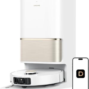 DREAME L50 Ultra Robot Vacuum and Mop Black with Auto-Empty and Mop Self-Cleaning, Precise Obstacle Avoidance, 19,500Pa Suction, HyperStream Detangling DuoBrush