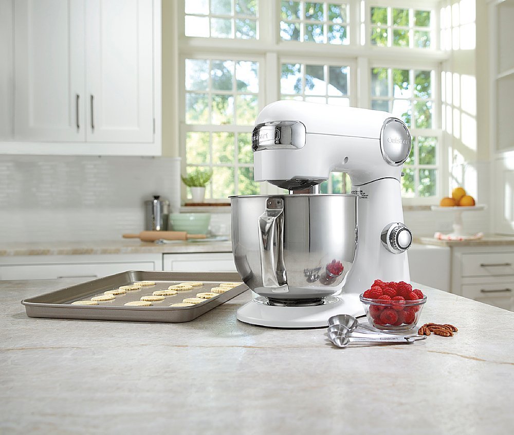 Cuisinart – Precision Master 5.5 Quart Stand Mixer – White - Image 5