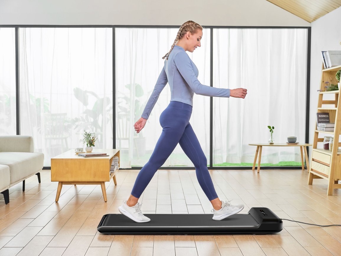 WalkingPad – C2 Under Desk Treadmill Double Fold Walking Pad – Black - Image 2