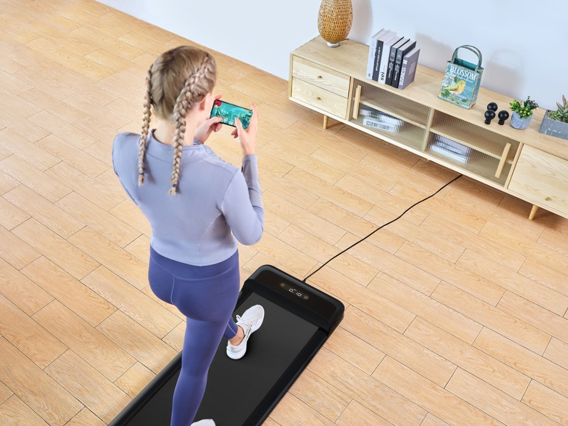 WalkingPad – C2 Under Desk Treadmill Double Fold Walking Pad – Black - Image 6