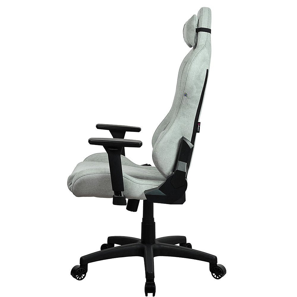 Arozzi – Vernazza Soft Fabric Gaming Chair – Pearl Green - Image 2