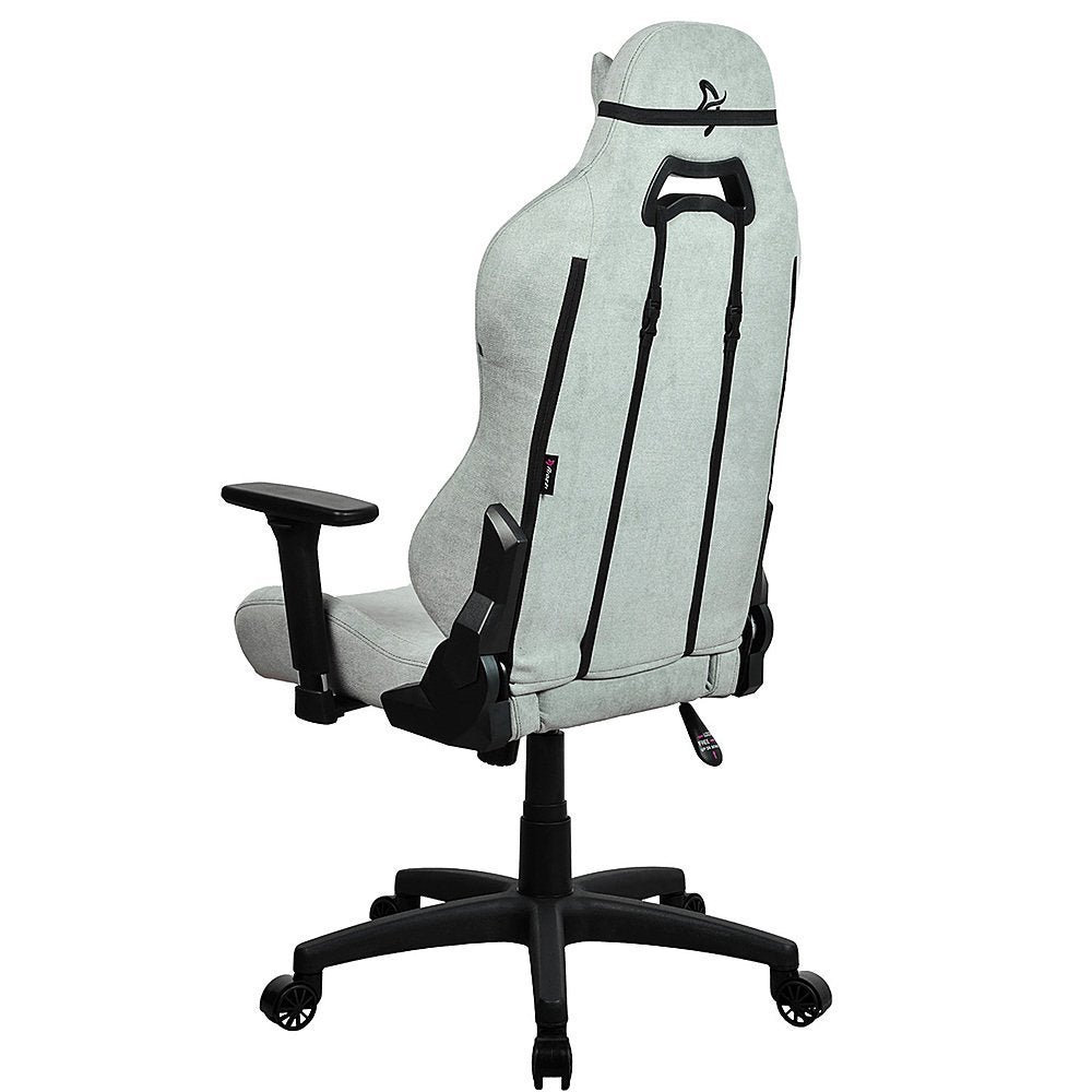 Arozzi – Vernazza Soft Fabric Gaming Chair – Pearl Green - Image 3