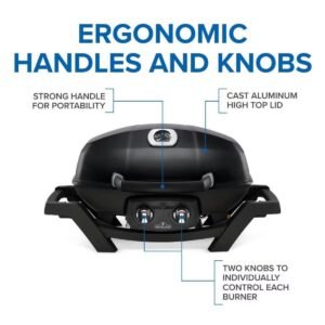 285X Portable Freestanding Propane Gas Grill – Black