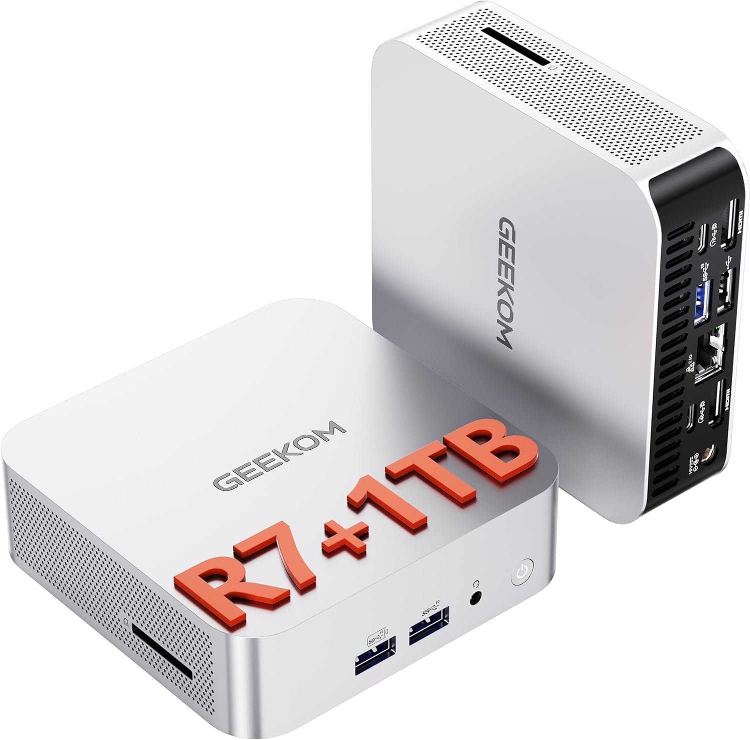 GEEKOM A5 Mini PC, AMD Ryzen 5 7430U, Home Office Desktop Computer | 16GB RAM (Upgradable), 1TB NVMe SSD, Windows 11 Pro, Media Server, 8K, Wi-Fi 6, USB 3.2, SD Slot, 6 USB, 3-Year Coverage - Image 11