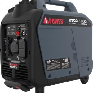 A-iPower 4300W Dual Fuel Portable Inverter Generator Gas Propane RV Ready CO Sensor CARB Compliant