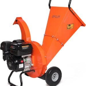 C40 Wood Chipper 4″ inch Max Diameter Capacity 9 HP 274cc Gas Powered Engine Heavy Duty Shredder Mulcher