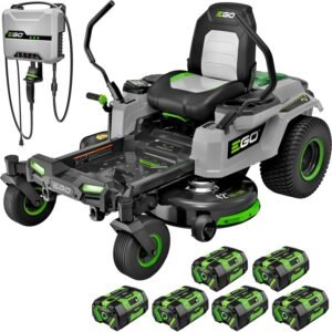 EGO Power+ Z6 Zero Turn Electric Riding Lawn Mower, 42″ Deck – ZT4214L