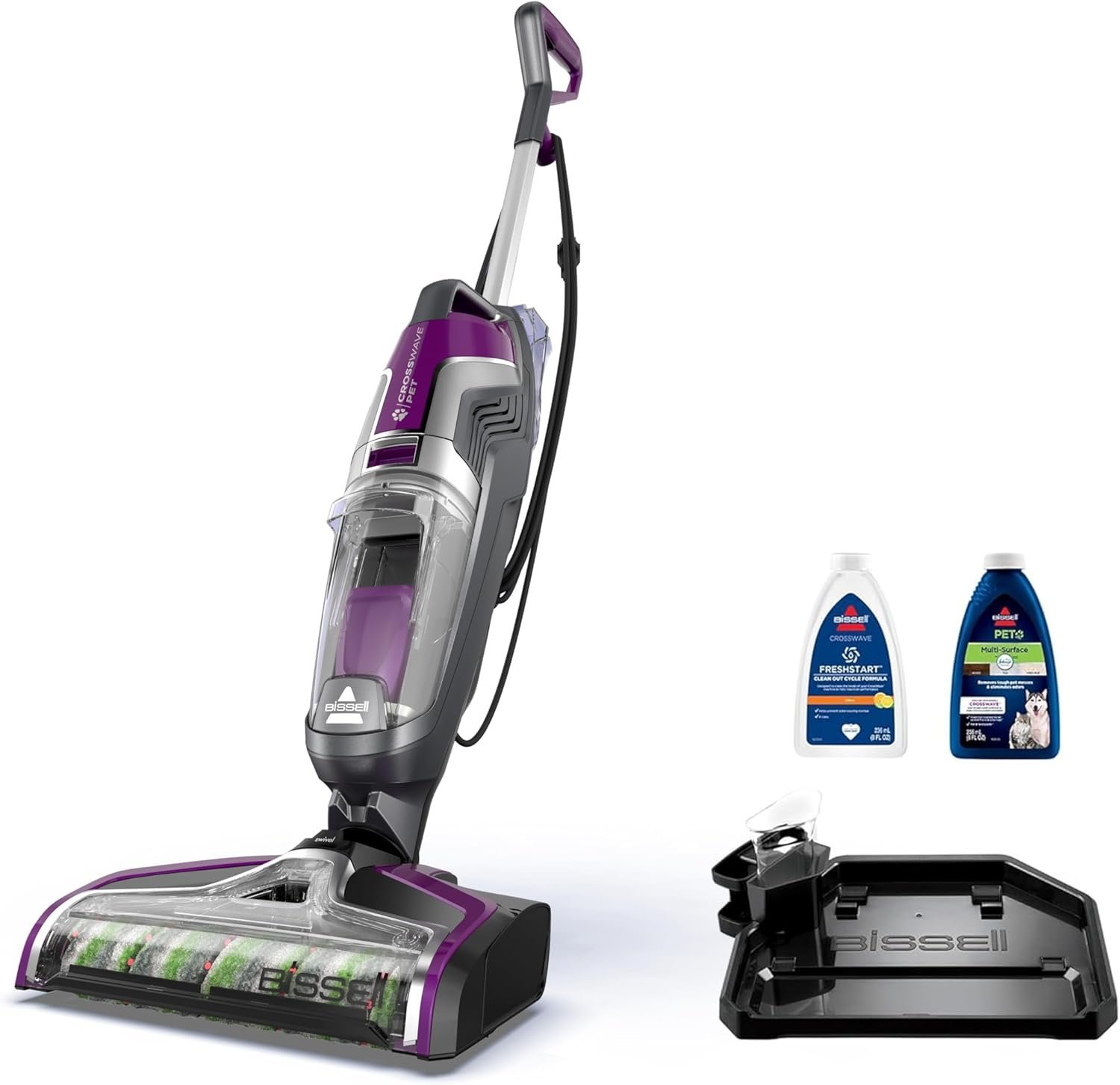Bissell Crosswave Turbo Vacuum Mop All in One Wet and Dry Vac Combo Hard Floor & Area Rug Cleaner, 3888A - Image 12