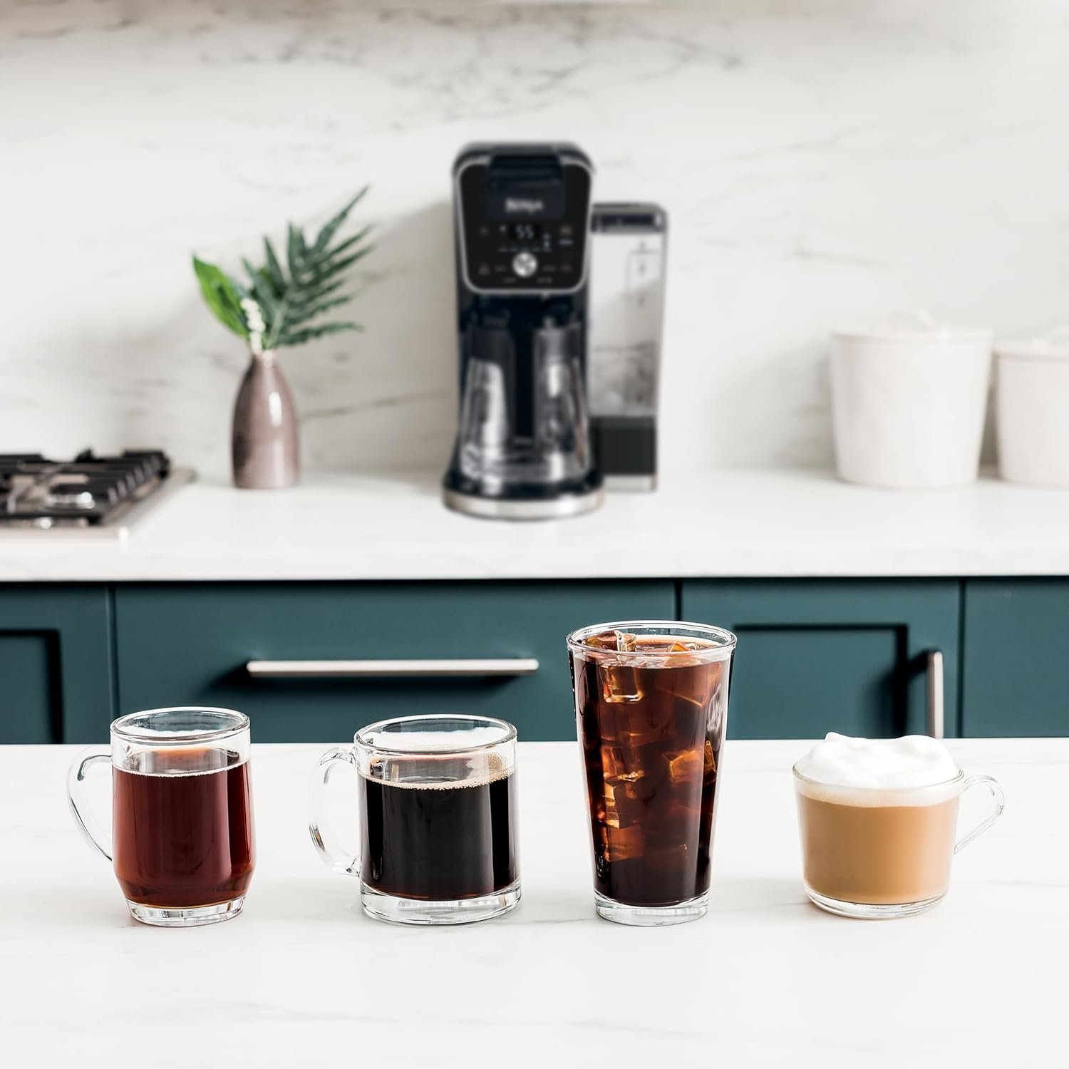 Ninja Hot and Iced Coffee Maker, Single Serve Coffee Maker and Drip Coffee Machine, DualBrew Pro Specialty 12-Cup with K-Cup Combo, Includes Permanent Filter, CFP307 - Image 5
