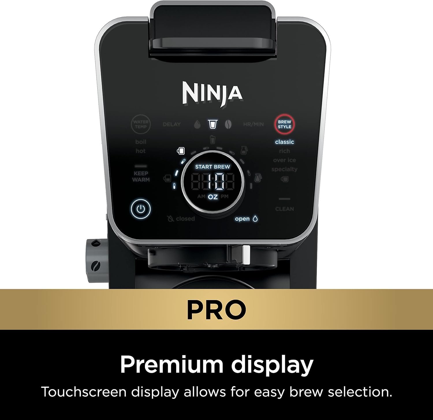 Ninja Hot and Iced Coffee Maker, Single Serve Coffee Maker and Drip Coffee Machine, DualBrew Pro Specialty 12-Cup with K-Cup Combo, Includes Permanent Filter, CFP307 - Image 16