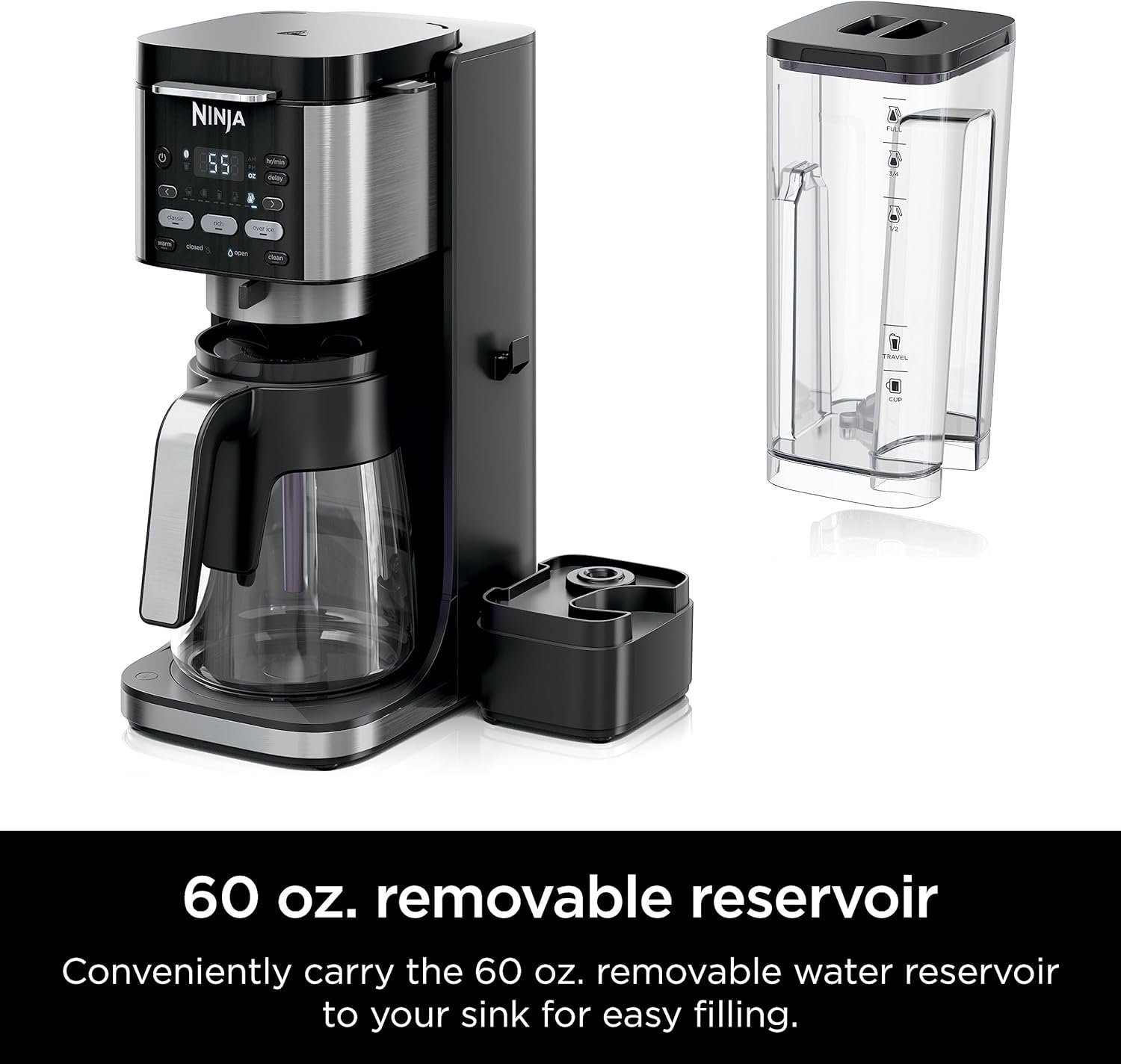 Ninja Hot and Iced Coffee Maker, Single Serve Coffee Maker and Drip Coffee Machine, DualBrew Pro Specialty 12-Cup with K-Cup Combo, Includes Permanent Filter, CFP307 - Image 23