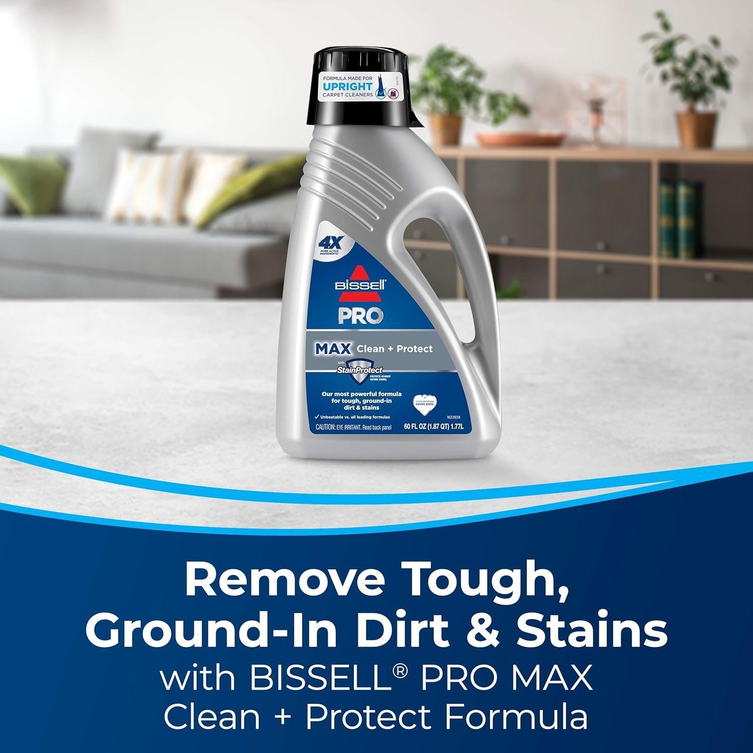 BISSELL Big Green Professional Carpet Cleaner with XL DirtLifter PowerBrush, 9-inch Long Reach Hose, 6-inch Tough Stain Tool, Includes BISSELL PRO MAX Formula with Stain Protect Technology - Image 12