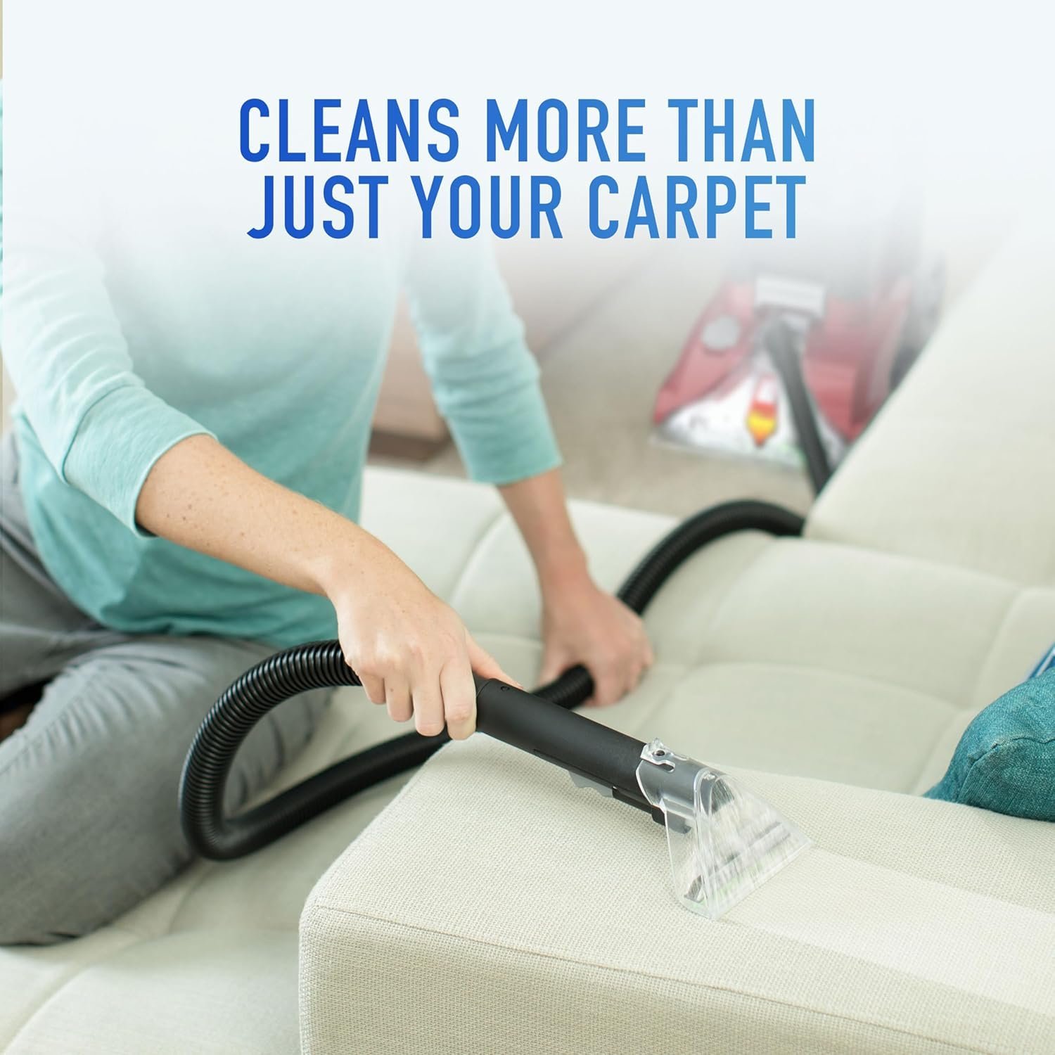 Hoover PowerScrub Deluxe Carpet Cleaner Machine for Carpet and Upholstery, Deep Cleaning Carpet Shampooer Machine with Multi-Purpose Tools, Pair Carpet Cleaner Solution - Image 14