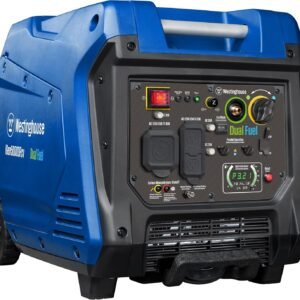 Westinghouse 4000W Dual Fuel Portable Inverter Generator Gas Propane RV Ready CO Sensor