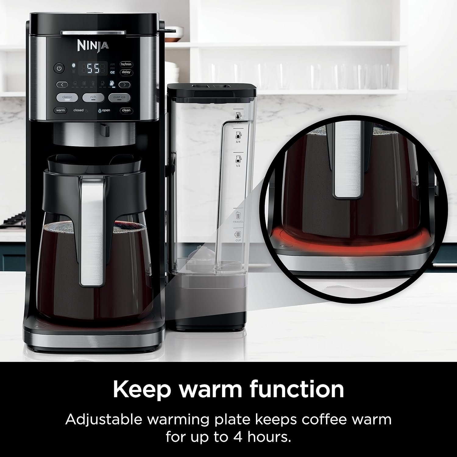Ninja Hot and Iced Coffee Maker, Single Serve Coffee Maker and Drip Coffee Machine, DualBrew Pro Specialty 12-Cup with K-Cup Combo, Includes Permanent Filter, CFP307 - Image 22