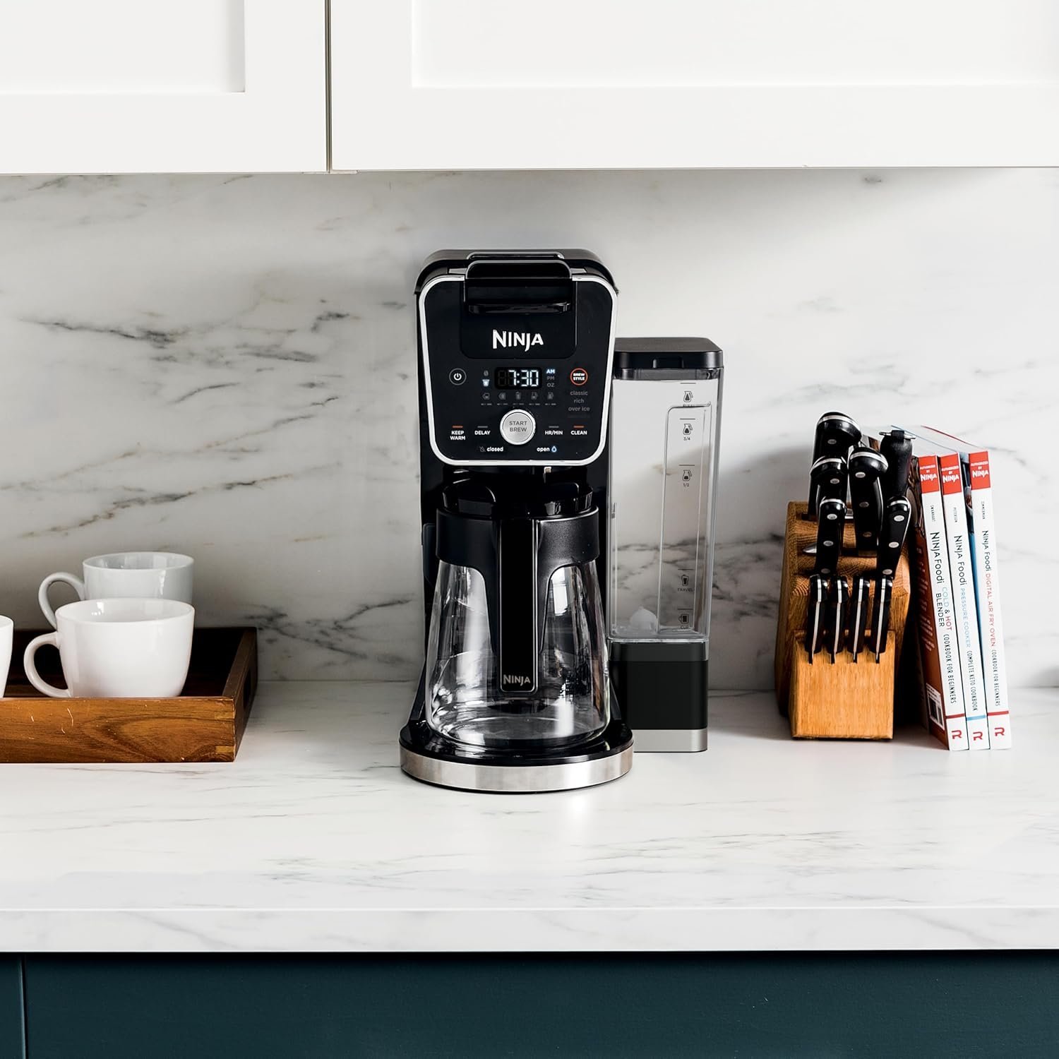 Ninja Hot and Iced Coffee Maker, Single Serve Coffee Maker and Drip Coffee Machine, DualBrew Pro Specialty 12-Cup with K-Cup Combo, Includes Permanent Filter, CFP307 - Image 7