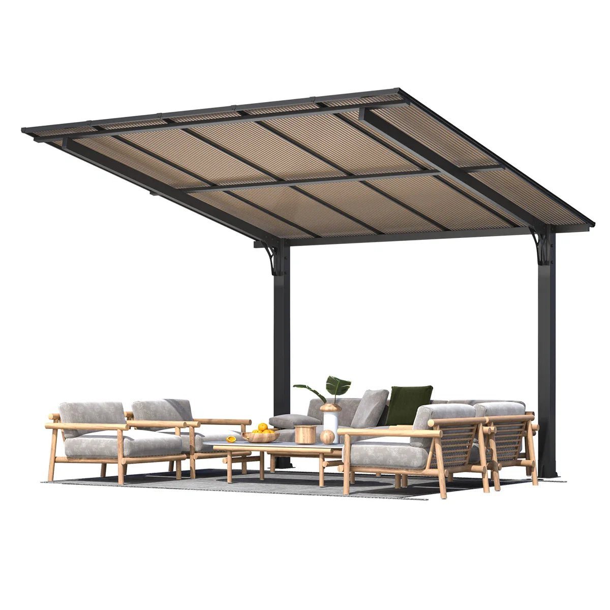 Freestanding Gazebo Outdoor Pergola For Patio - Image 6