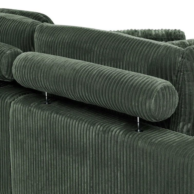 Gwendoly 89.5″ Wide Left Hand Facing Sofa and Chaise - Image 14