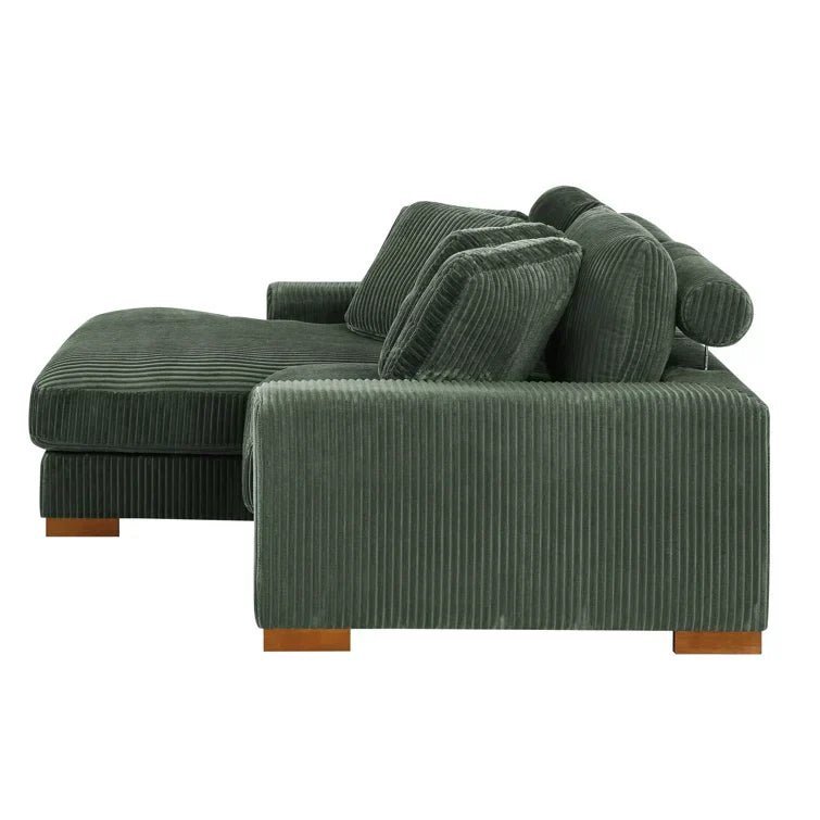 Gwendoly 89.5″ Wide Left Hand Facing Sofa and Chaise - Image 16