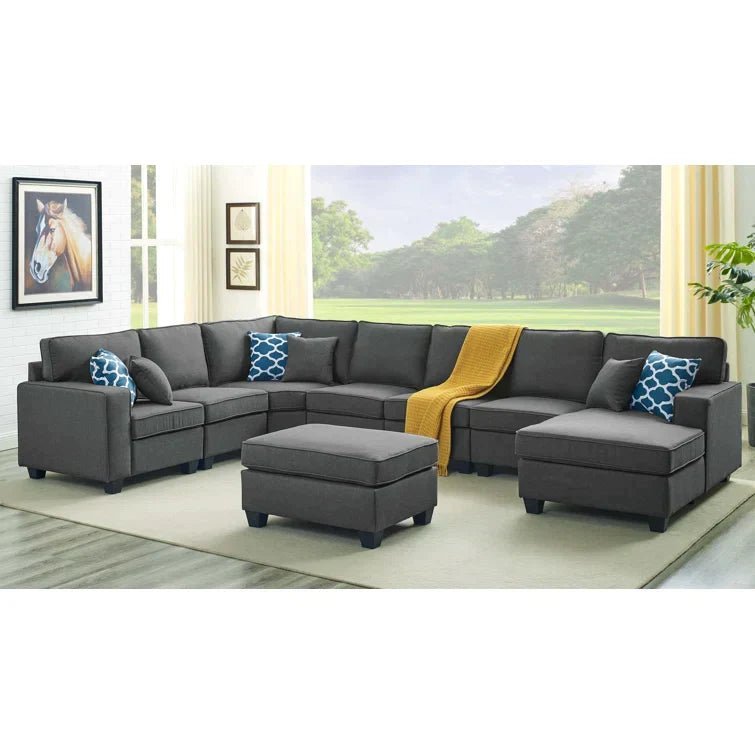 Marsala 8 – Piece Upholstered Sectional