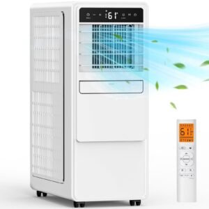 12000 BTU Portable Air Conditioner for Room up to 500 Sq. ft, 3-in-1 Portable AC