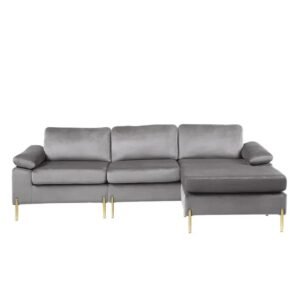 Lian 2 – Piece Velvet Sectional