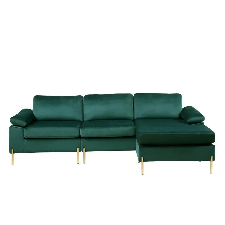 Lian 2 – Piece Velvet Sectional - Image 8