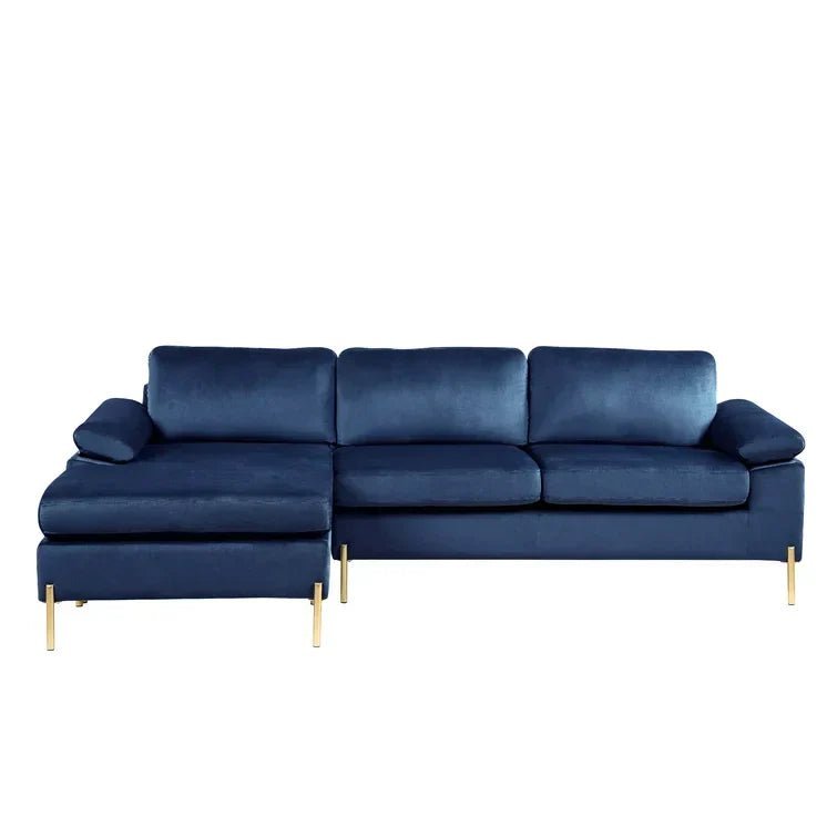 Lian 2 – Piece Velvet Sectional - Image 15