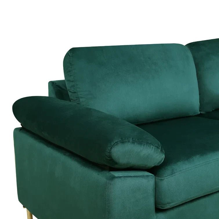 Lian 2 – Piece Velvet Sectional - Image 10