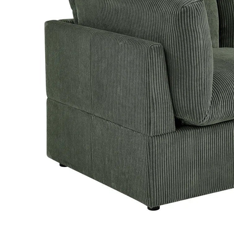 Priyen 98″ Wide Symmetrical Modular Corner Sectional - Image 7