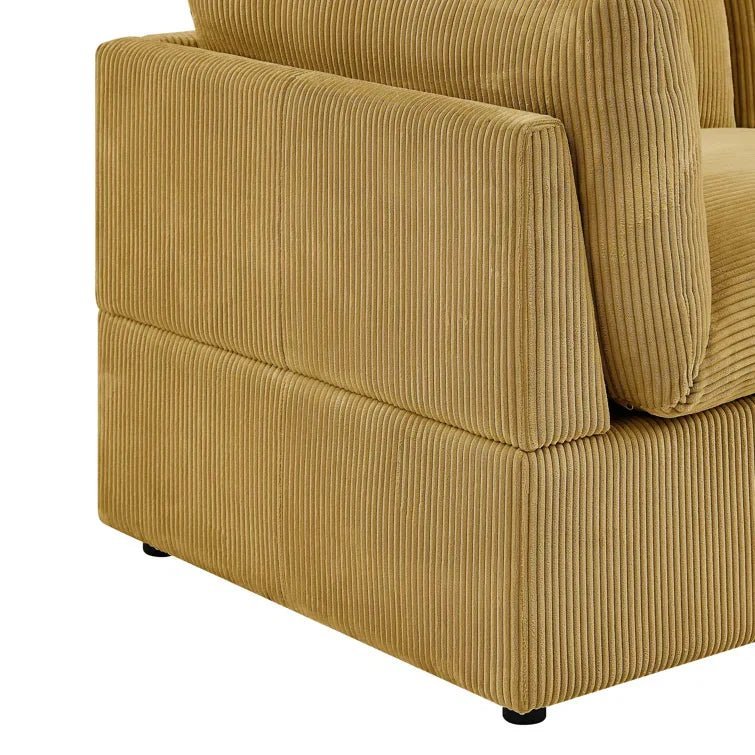 Priyen 98″ Wide Symmetrical Modular Corner Sectional - Image 16