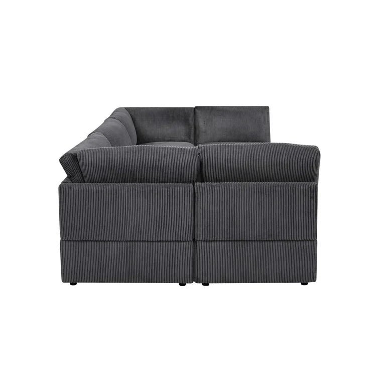 Priyen 98″ Wide Symmetrical Modular Corner Sectional - Image 13