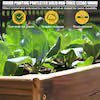 1 in. L x 31 in. W Large Cedar Wood Raised Garden Bed Outdoor with Legs and Liner - Image 4