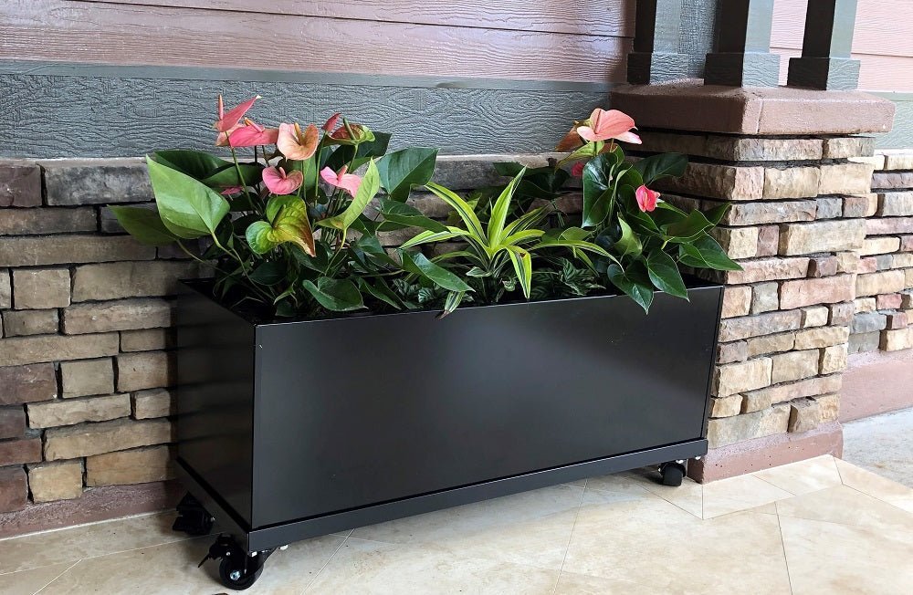 Aluminum Raised Bed (Optional Casters or Tray)